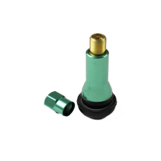 Вентиль безкамерний TR-414 хром хром зелен.